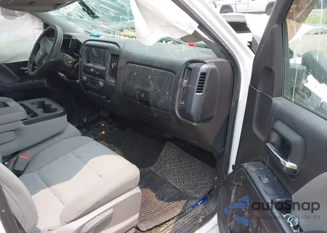 2018 Chevrolet Silverado 1500 Custom из США, поврежденный, VIN 1GCVKPEC8JZ221757